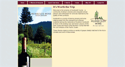 Desktop Screenshot of humboldtwines.com